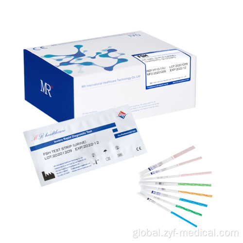 LH Ovulation Luteinizing Hormone Rapid Test Kit Wholesale Price FSH urine TEST kits FSH Rapid Test Strips Manufactory
